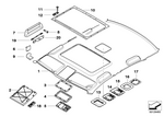 51448169740 - : Bracket For Sliding Lifting Roof Frame for BMW Image