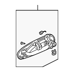 72140S3MA11ZE - : Handle, Outside for Acura: CL Image
