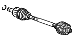 PAD407271R - : Axle Assembly for Porsche: Macan Image