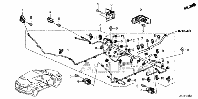 SRS Unit (2) for 2018 Acura RDX #0