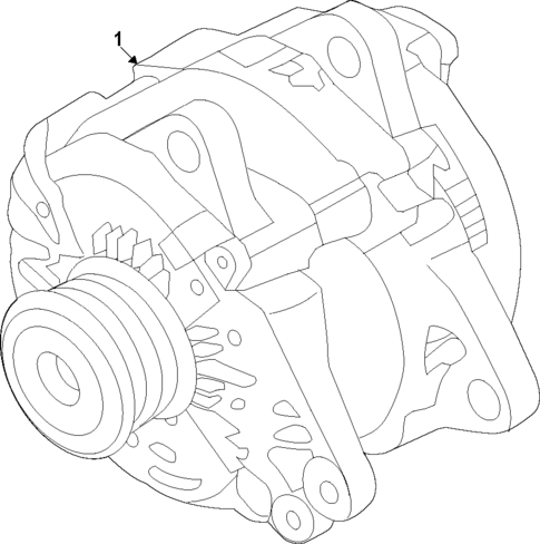 Alternator for 2021 Porsche Macan #1
