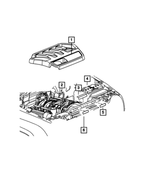 68085137AA - : Vehicle Emission Control Information Label for Mopar Image