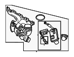 11655A43582 - Engine: Turbocharger for BMW Image