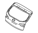 737001M540 - : Lift Gate for Kia: Forte Image