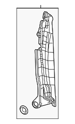 74155T20A00 - Body: Rear Seal for Honda Image