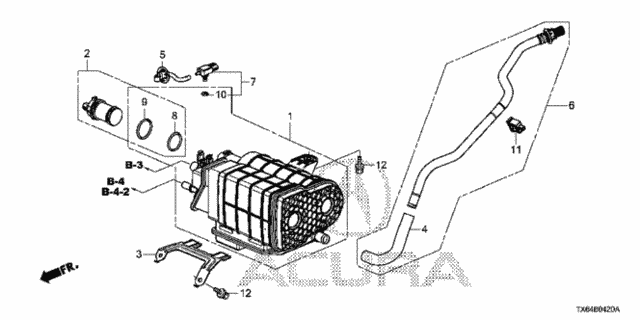 Canister (KA/KC) for 2014 Acura ILX #0