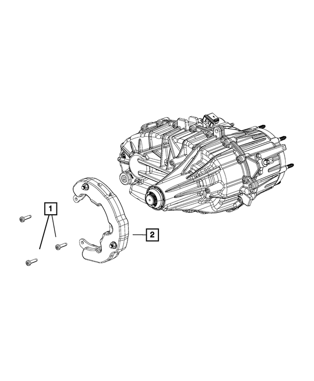 « 68055337AA – BW4811; Transfer Case : Boulon, Montage pour Mopar Image »