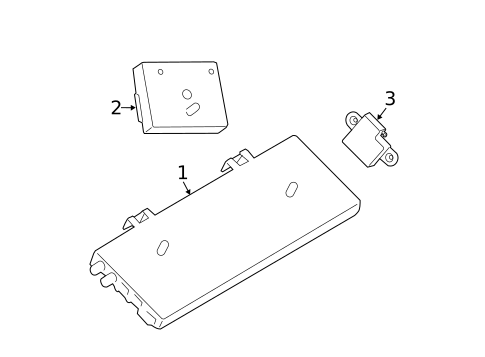 Antenna & Radio for 2016 BMW X4 #0