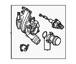 11655A32F55 - Engine: Turbocharger for BMW Image