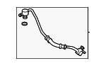 11425A01EF2 - Engine: Oil Inlet Tube for BMW Image