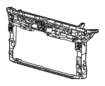5H0805588J - Body: Radiator Support for Volkswagen Image