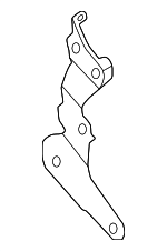 1772011100 - Cooling System: Water Pipe Bracket for Mercedes-Benz Image
