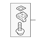 964095Z000 - Body: Holder for Nissan: Quest Image