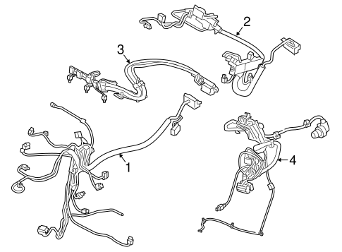 Wiring Harness for 2017 BMW 340i getBMWparts
