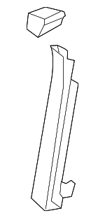 4G8868204ADT4 - Body: Cowl Trim for Audi: A7 Quattro, RS7, S7 Image