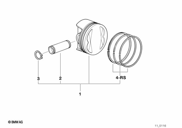 11251341365 - : Gudgeon Pin               for BMW-Motorrad Image
