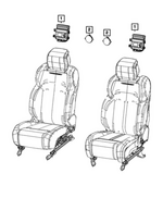 68537405AA - Electrical: Speaker for Ram: 1500 Image