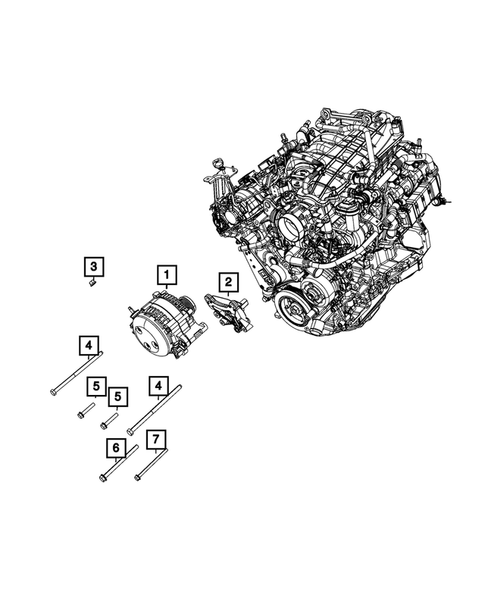 Generators/Alternators for 2020 Jeep Gladiator #0