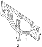 8970947980 - : Radiator Support for Isuzu Image