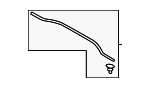 533830A040 - Body: Seal To Hood for Toyota Image