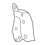 551320A030 - : Reinforced Plate for Toyota: Corolla Cross Image