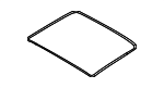81614GG000 - Body: Weatherstrip for Kia Image
