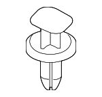 90118WB012 - Body: Splash Shield Clip for Scion: iA | Toyota: Yaris, Yaris iA Image