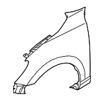 53811WB002 - Body: Fender for Scion: iA | Toyota: Yaris, Yaris iA Image