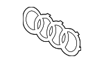 8T0853605T94 - Body: Emblem for Audi Image