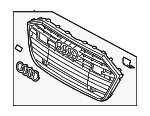 4K0853651E3FZ - : Center Grille for Audi Image