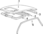 6713021100 - : Rail for Mitsubishi Image