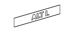 22732490 - Accessories: Deck Lid Emblem for GM Image