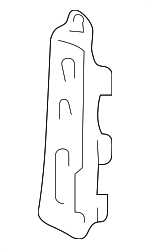 1J0857819H - Electrical: Retractor Assembly Adjuster for Volkswagen: Beetle, Golf, Jetta Image