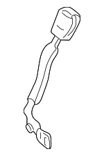 1Y1858472CYLZ - Electrical: Buckle for Volkswagen: Beetle, Golf, R32 Image