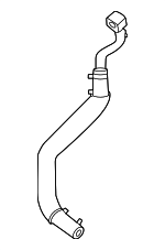 282352M800 - Engine: Water Feed Tube for Hyundai: Santa Fe, Sonata, Tucson Image