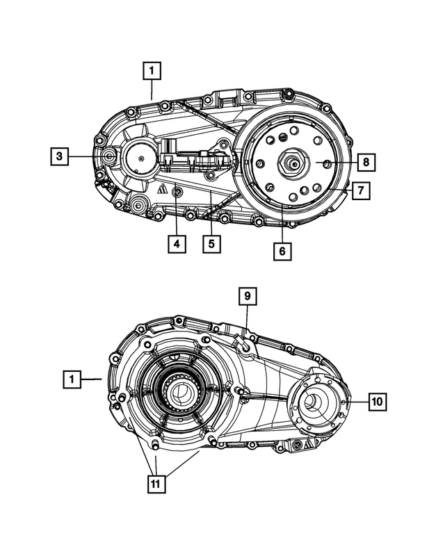 5143757AA - Transfer Case Model NVG143 [DH4]: Driveshaft Yoke Flange, Rear for Mopar Image image