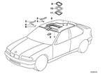 51448189215 - Vehicle Trim: Headlining for BMW Image