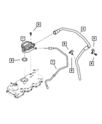 5093069AB - : Oil Drain Tube for Dodge: Ram 2500, Ram 3500 Image