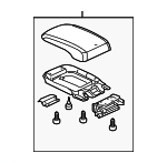 8011A221XB - : Lid Assembly for Mitsubishi: Lancer Image