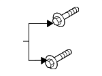 9KDB00616 - Suspension: Lateral Arm Bolt for Mazda Image