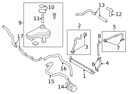 Rear AC Lines for 2015 Hyundai Sonata #0