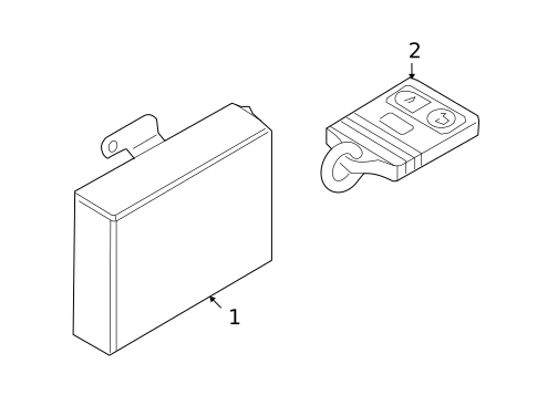 Anti-Theft Components for 2008 Ford E-150 #0