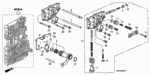 22743PG4000 - Transmission - Automatic: PIPE, THIRD CLUTCH for Honda Image