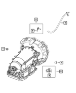 52108399AA - NAG1; W5A580; 5-Speed; Automatic Transmission: O Ring for Mopar Image