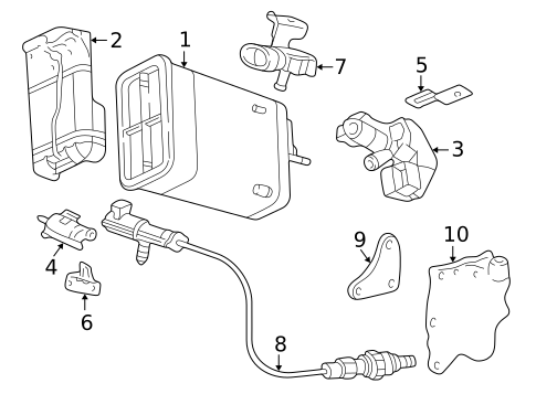 Sensors for 2001 Oldsmobile Alero #0