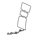 81124T3LA41 - Body: Seat Back Heater for Honda: Accord Image