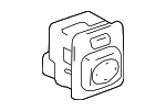 8487034010 - Body: Mirror Switch for Scion: iQ, tC, xA, xB, xD | Toyota: 4Runner, Corolla, FJ Cruiser, Highlander, MR2 Spyder, Prius, Prius C, RAV4, Tundra, Yaris Image