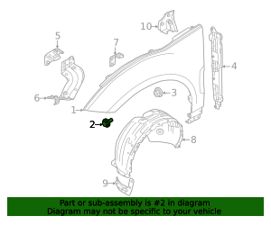 2025 Volvo EX30 Center Bracket Bolt 30746860 | OEM Parts Online