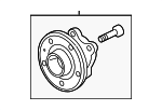13526966 - Driveline &amp; Axles: Wheel Bearing And Hub Assembly for GM Image