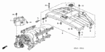 17115P8AA00 - Engine: RUBBER, IN. MANIFOLD COVER MOUNTING for Acura Image